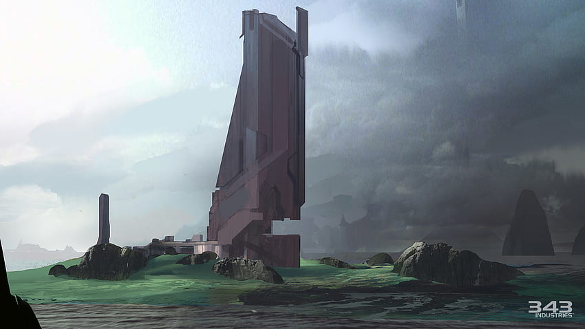 Halo 2 Anniversary Relic Concept Art. : [1920Ã1080] ... HD wallpaper